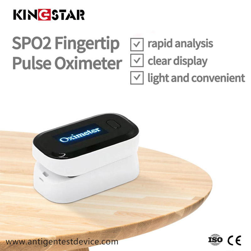 Tragbares SPO2-Fingerspitzen-Pulsoximeter mit LED-Anzeige